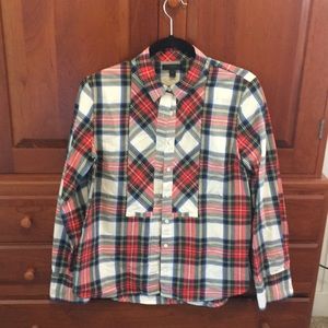 Plaid J. Crew Button Down